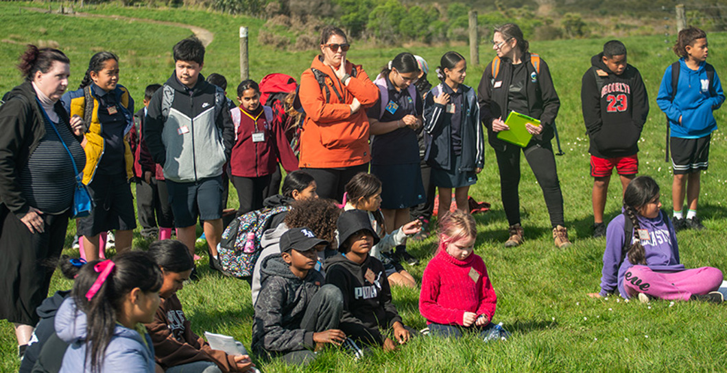 Empowering Future Kaitiaki: Youth-led Climate Action Along Te Puhinui Awa image