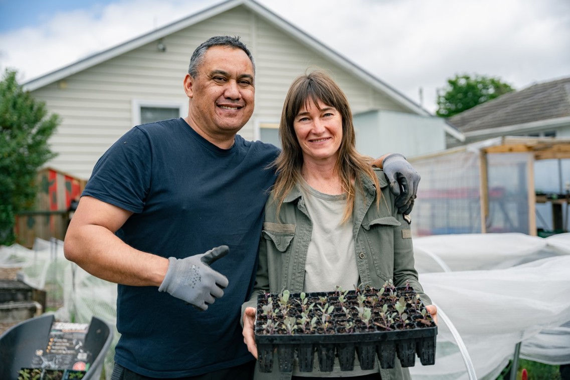 Dalton Neho and Lila Kuka from Awhi Mai Te Atatū