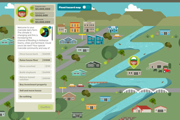 NIWA Township Flood Challenge game preview image